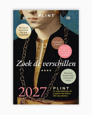 2027 Poëzie & Beeldende kunst scheur kalender Plint 2027