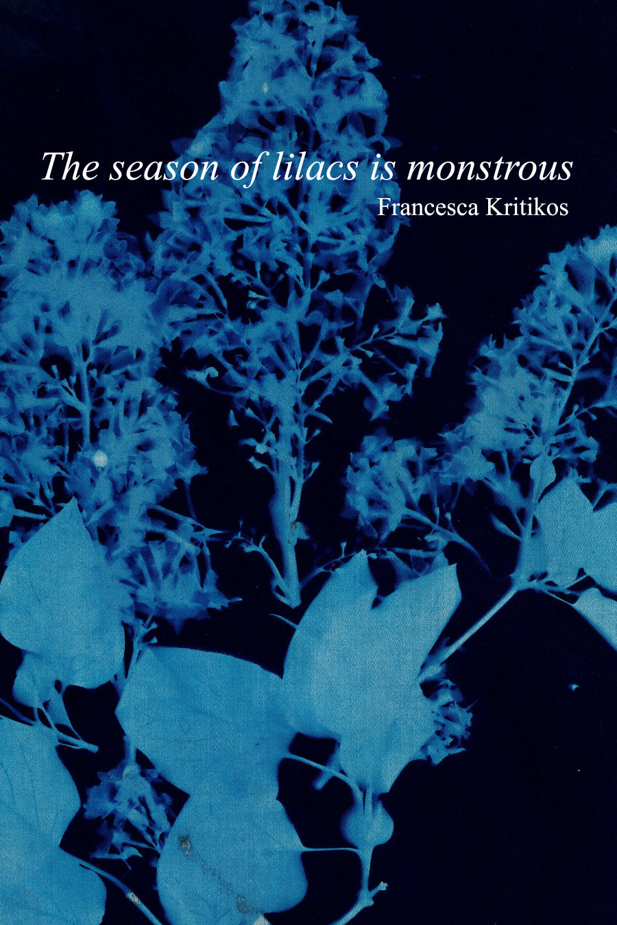 The season of lilacs is monstrous