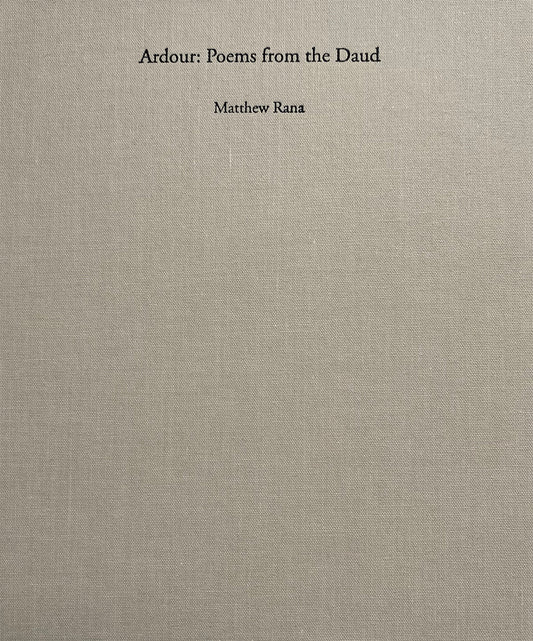 Ardour: Poems from the Daud