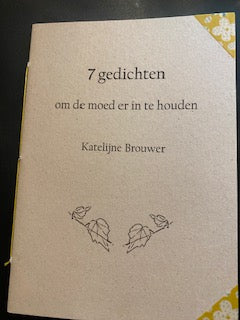 7 gedichten om de moed er in te houden