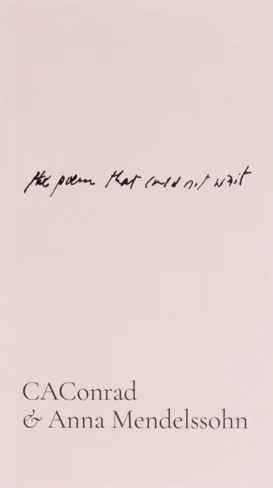 the poem that could not wait