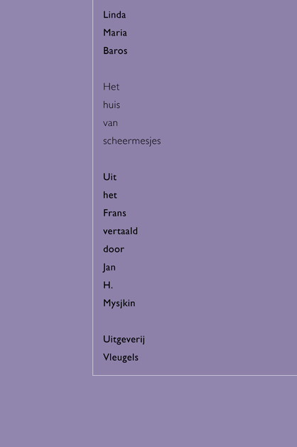 Het huis van scheermesjes